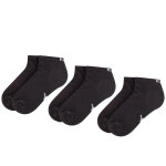 Lot de 3 paires de chaussettes basses unisexe kappa 704275 noir