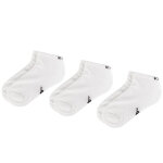 Lot de 3 paires de chaussettes basses unisexe kappa 704275 blanc