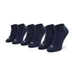 Lot de 3 paires de chaussettes basses unisexe puma sneaker 906807 27 bleu marine