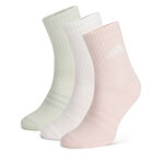 Lot de 3 paires de chaussettes hautes femme adidas iz0161 3 - pack multicolore