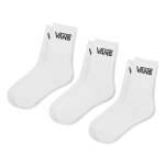 Lot de 3 paires de chaussettes hautes femme vans classic crew vn000xnqwht blanc