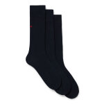 Lot de 3 paires de chaussettes hautes homme hugo 50493253 bleu