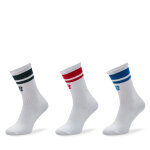 Lot de 3 paires de chaussettes hautes homme new balance las32163as5 blanc