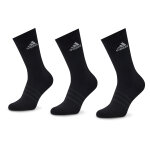 Chaussettes hautes unisex adidas cushioned crew socks 3 pairs ic1310 noir