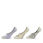 Lot de 3 paires de socquettes femme vans natures bounty canoodle vn000gmrcr21 blanc