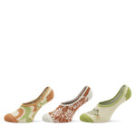 Lot de 3 paires de socquettes femme vans natures bounty canoodle vn000gmrehc1 orange