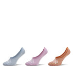 Lot de 3 paires de socquettes femme vans wm classic heathered canoodle 6. 5 - 10 3pk vn0a48hedsb1 bleu ...