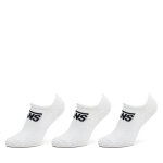 Lot de 3 paires de socquettes homme vans classic kick vn000f0zwht1 blanc