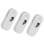 Lot de 3 paires de socquettes homme vans classic super no vn000xttwht blanc