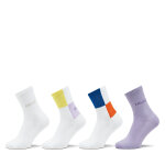 Lot de 4 paires de chaussettes hautes femme levi's� 701224695 multicolore