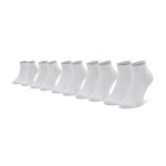 Lot de 5 paires de chaussettes basses homme jack&jones jacbasic 12206139 blanc