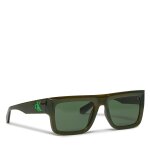 Lunettes de soleil calvin klein jeans ckj23642s kaki