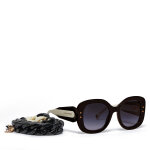 Lunettes de soleil carolina herrera 0254 / s 207592 noir