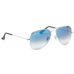 Lunettes de soleil ray - ban aviator gradient 0rb3025 003 / 3f argent
