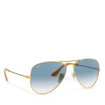 Lunettes de soleil ray - ban aviator large metal 0rb3025 001 / 3f or