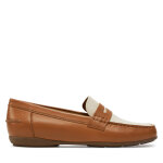Mocassins geox d annytah moc d25bma 00043 c5f5v marron