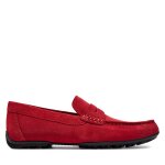 Mocassins geox u kosmopolis + grip u35cfb 00020 c7000 rouge