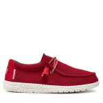 Mocassins hey dude wally sport mesh 40403 - 6w2 rouge