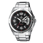 Montre casio edifice ef - 129d - 1avef argent