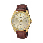 Montre casio timeless collection mtp - 1302pgl - 9avef marron