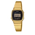 Montre casio vintage la670wega - 1ef or