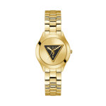 Montre femme guess tri plaque gw0675l2 or