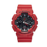Montre g - shock ga - 100b - 4aer rouge