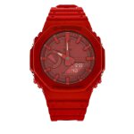 Montre g - shock ga - 2100 - 4aer rouge