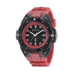 Montre nautica napcns406 rouge