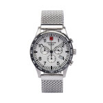 Montre swiss alpine military aviator 1746. 9132 argent