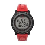Montre timex ironman digital adrenaline tw5m57900 rouge