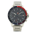 Montre tommy hilfiger bank 1791718 argent