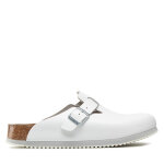Mules / sandales de bain birkenstock boston bs 0060134 blanc