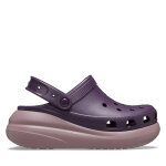 Mules / sandales de bain crocs classic crush clog 207521 violet