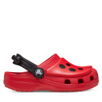 Mules / sandales de bain crocs classic iam ladybug clog t 210016 rouge