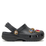Mules / sandales de bain crocs classic jewel clog k 210716 noir