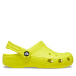 Mules / sandales de bain crocs classic kids clog 206991 jaune