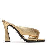 Mules / sandales de bain pinko corinne sabot pe 23 blks1 100654 a0o5 or