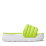 Mules / sandales de bain puma karmen slide puffy wns 395399 - 04 vert