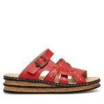 Mules / sandales de bain rieker 62976 - 33 rouge