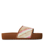 Mules / sandales de bain rip curl pool party platform yardage 155wot marron