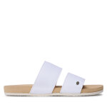 Mules / sandales de bain rip curl swc dual strap slide 154wot blanc