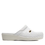 Mules / sandales de bain scholl clog back guard f20175 1065 410 blanc