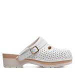 Mules / sandales de bain scholl clog s / comf. b / s ce f20078 1065 400 blanc