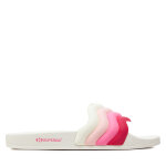 Mules / sandales de bain superga slides curly padded strip 1908 s61277w blanc