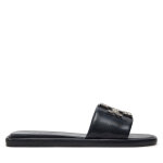 Mules / sandales de bain tory burch double t deco sport 158768 bleu marine