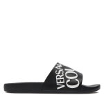 Mules / sandales de bain versace jeans couture 76ya3sq1 noir