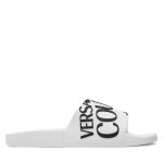 Mules / sandales de bain versace jeans couture 77ya3sq1 71352 blanc