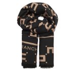 Poncho elisabetta franchi m - 01f - 41e2 - v270 nero / tortora k16