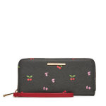 Portefeuille femme grand format aldo aroa 16983216 noir